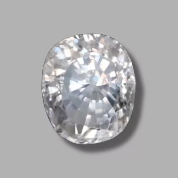 White Zircon - 7.32 Carat