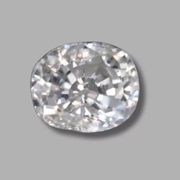 White Zircon - 7.32 Carat